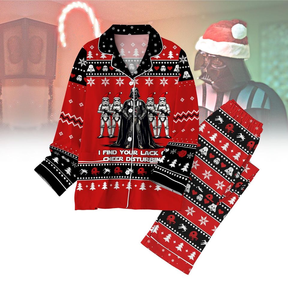 Star War Pajama Set, Jingle All The Way Tshirt Pants Set