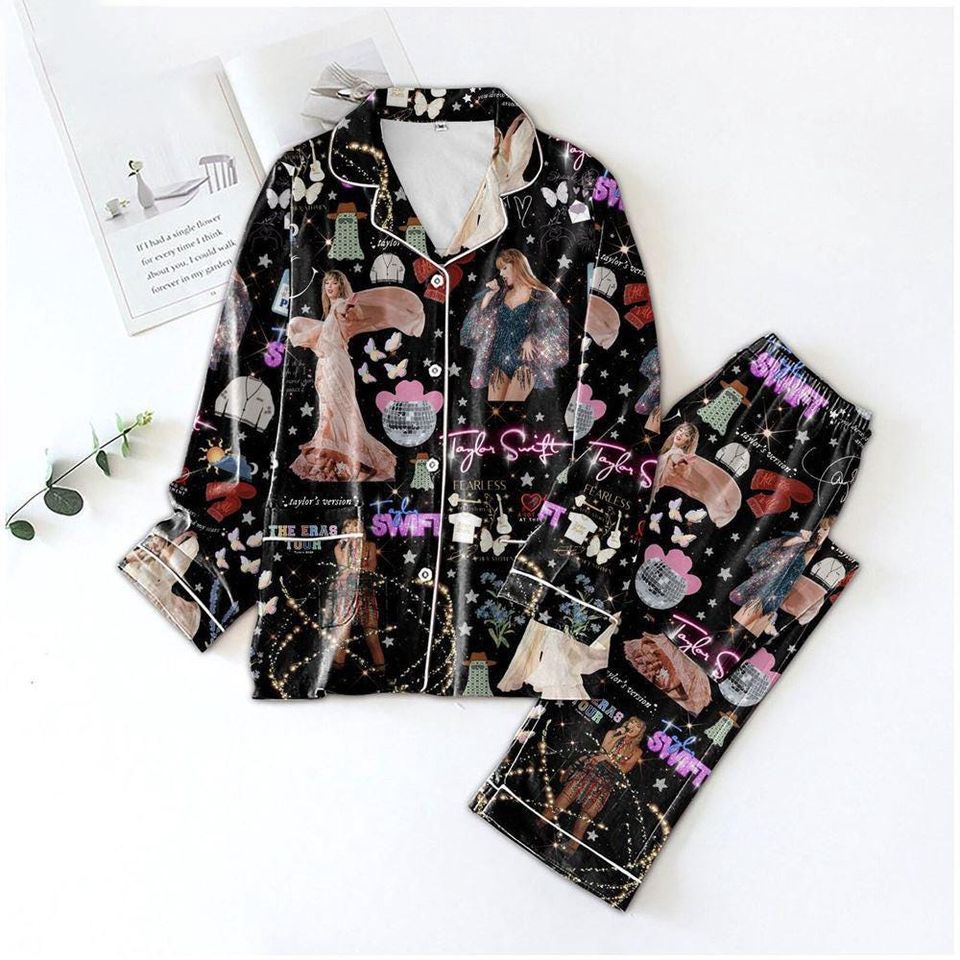 Swift Versions Eras Tour Pajama Set For Fan Gift