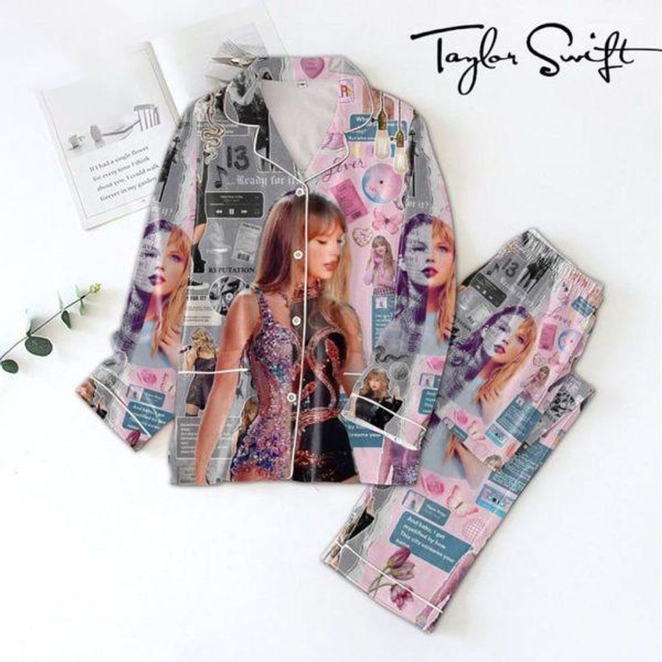Taylor Version Pajamas, Taylor Version Womens Pajama Set, Taylor Version Tour Pajama Set