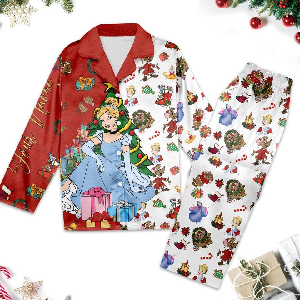 Custom Cinde Pajama Set Women, Cinde Princess Pajamas