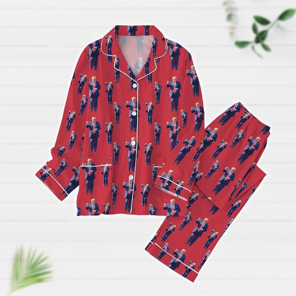Trump Dancing Pajama Set, Make America Great Again Pajama Set