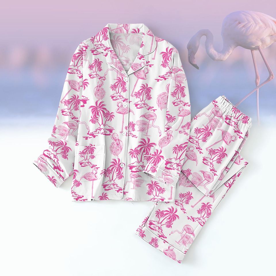 Pink Cowgirl Boots And Hat Country Themed Pajamaspajama Set