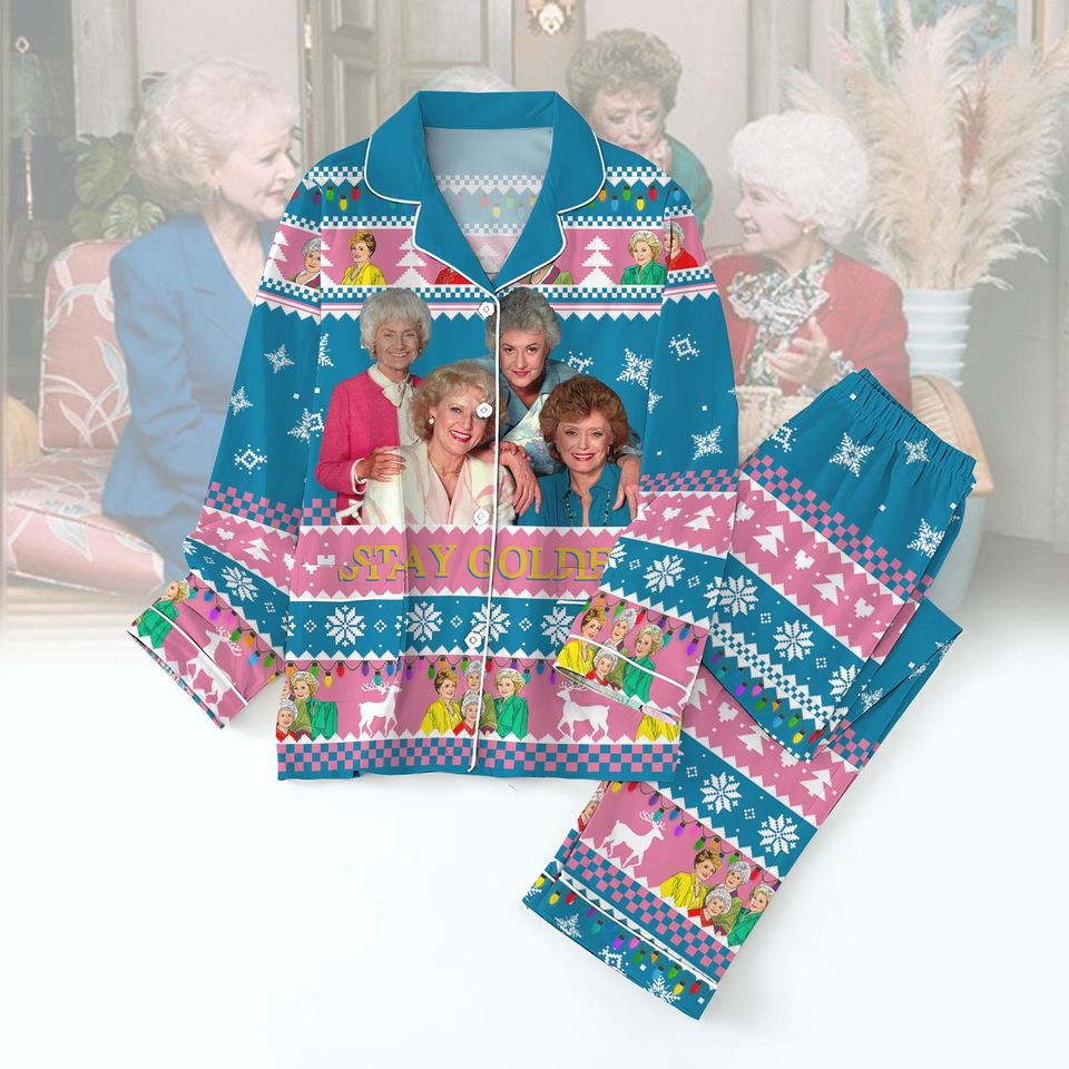Stay Golden Pajama Set, The Stay Golden Fleece Pajamas