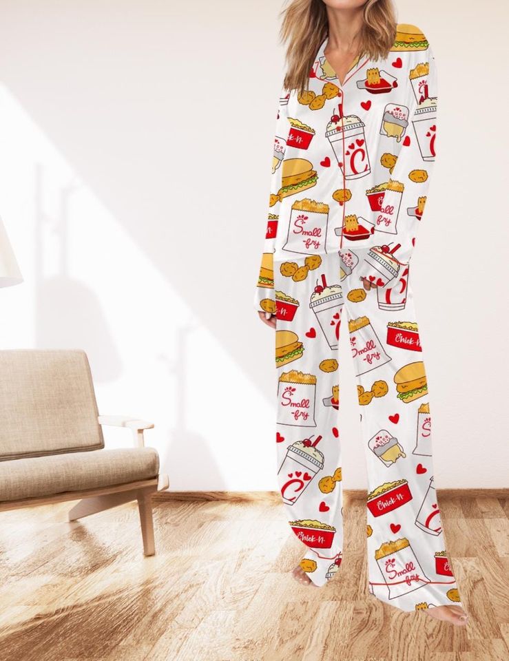 Colorful Cowboy Boot Pajamaspajama Set