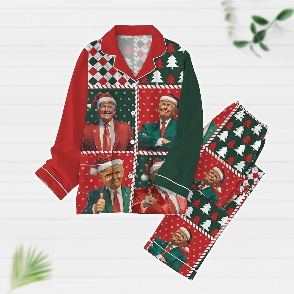 Trump Pajama Set, Humorous Trump Pajama Set