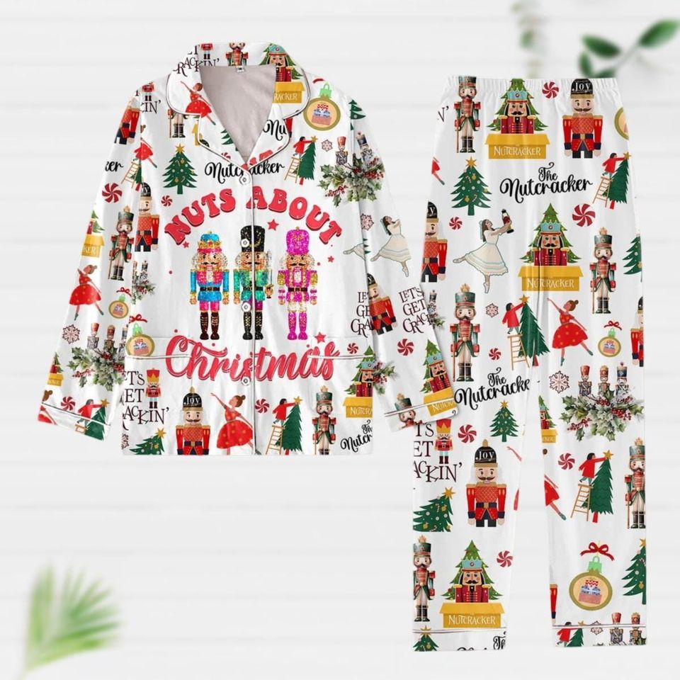 The Nutcracker Matching Pajama Set, Nutcracker Ballet Pajama 