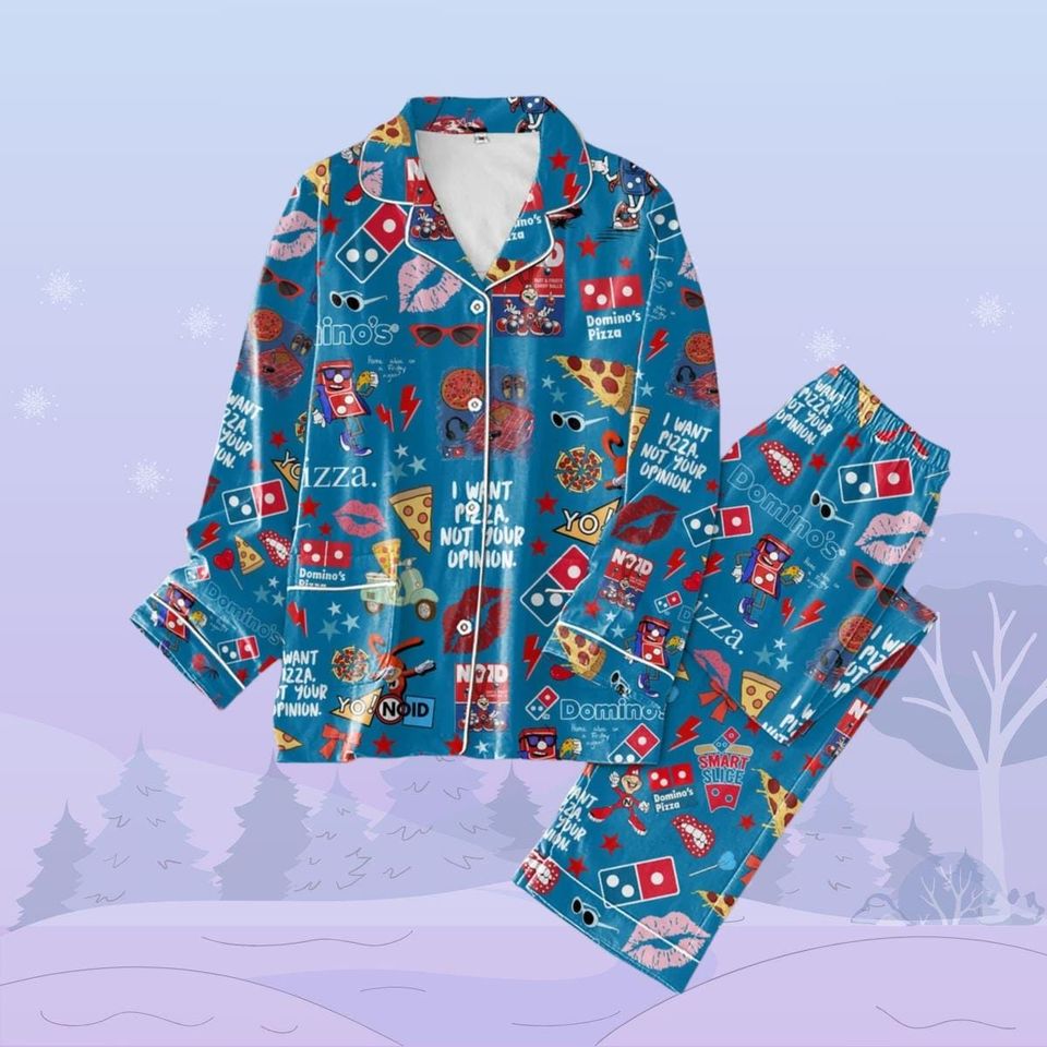 Pizza Hut Holiday Pajamas, Pizza Lovers Pajama Family, Pizza Pajama Set