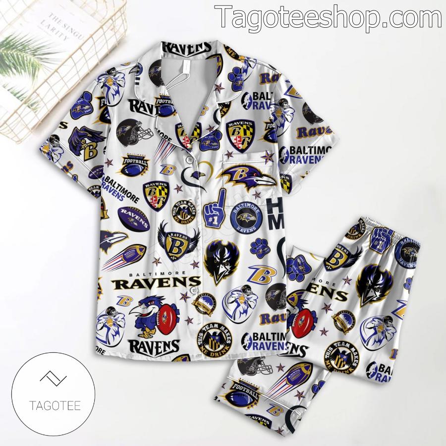 Baltimore Ravens Symbol Women?S Pajama Set