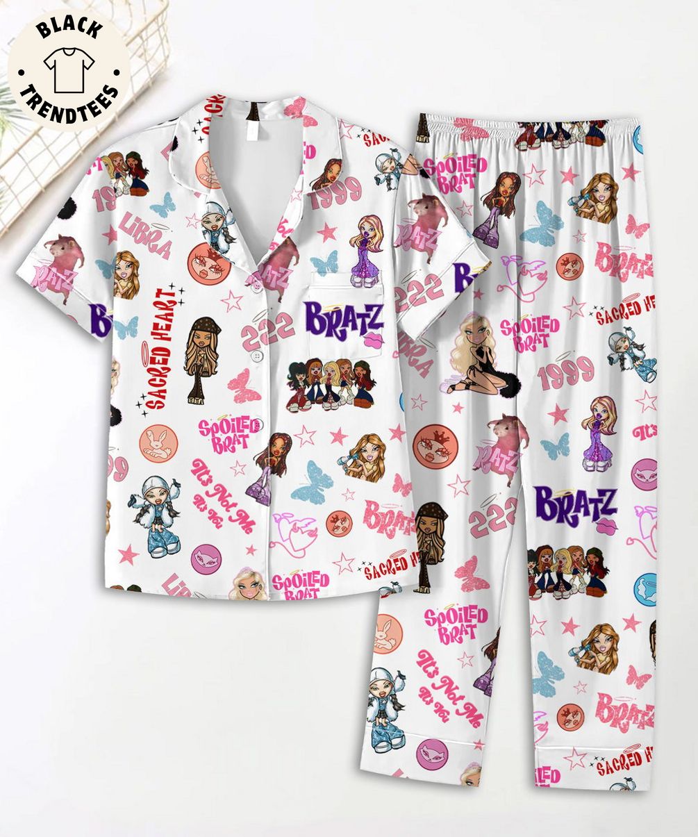 Bratez Sacred Heart Spoiled Brat Chibi Design Pajama Set