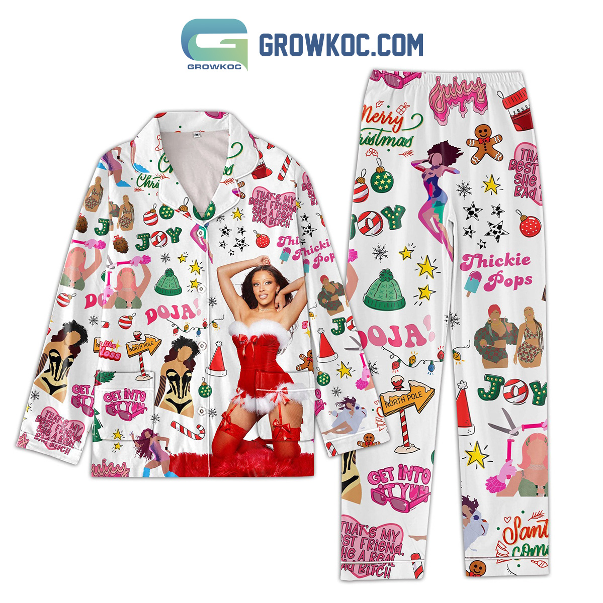 Jack Skellington The Nightmare Before Button Down Long Sleeve Or Short Sleeve Pyjama Pajama Set