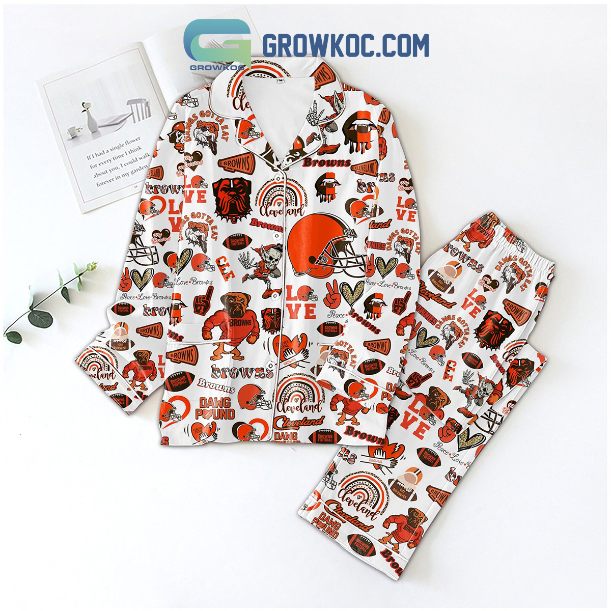 Chicago Bears Da Bears And Whoever Is Playing The Packers Pajama Set