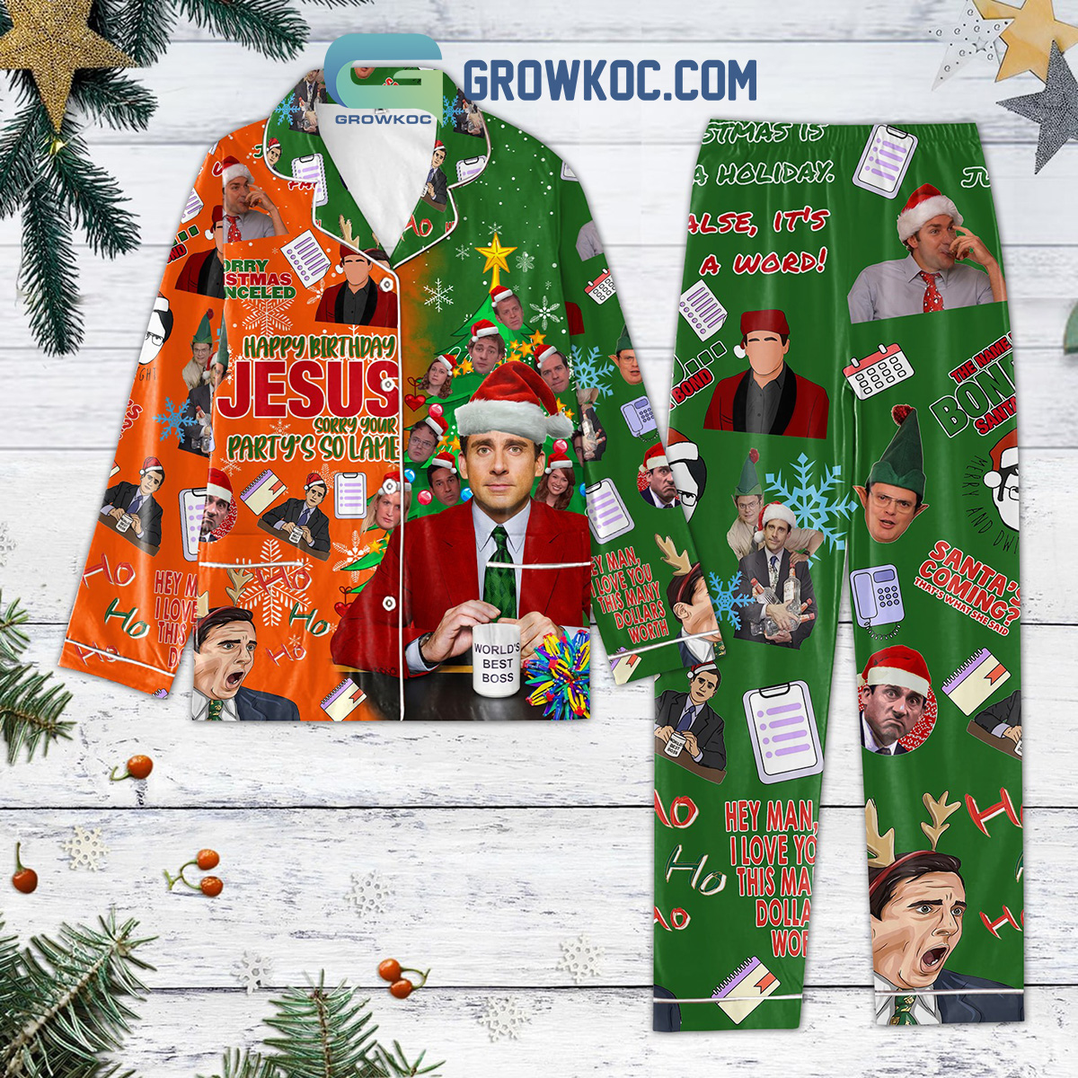 Happy Birthday Jesus Sorry Your Party?S So Lame Pajama Set