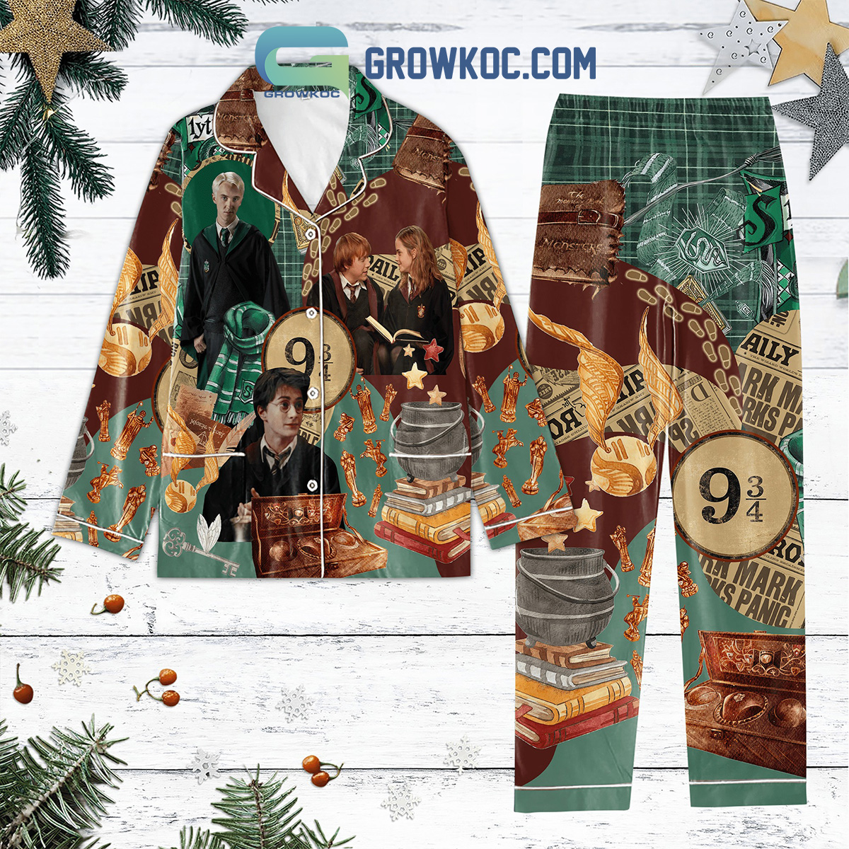 Harry Potter Merry Pajama Set