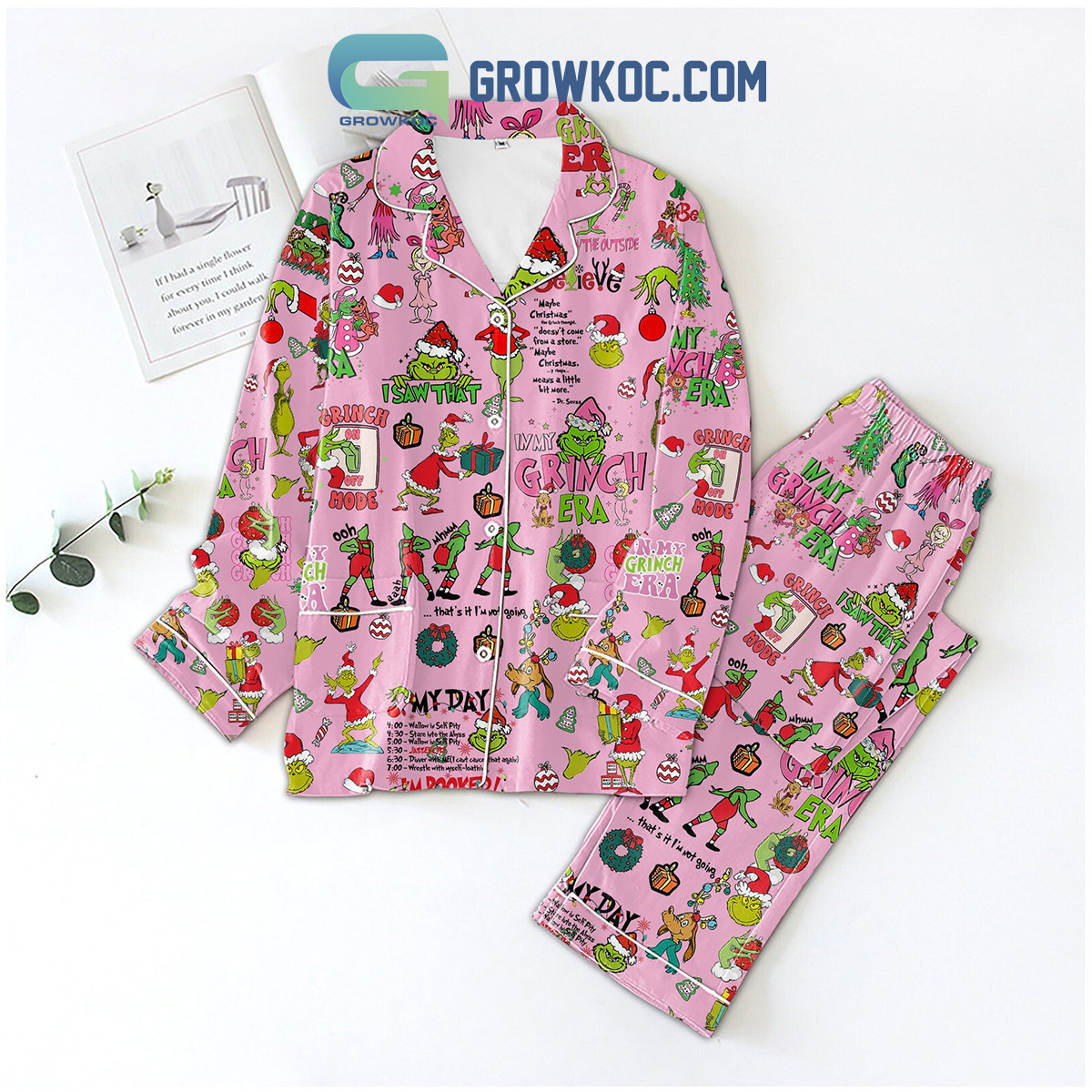 In My Grinch Era I Saw That Pajama Set