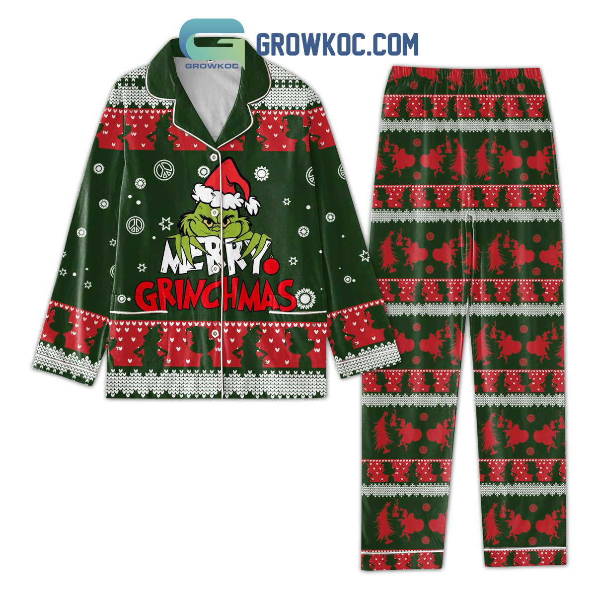 Merry Grinchmas Pajama Set