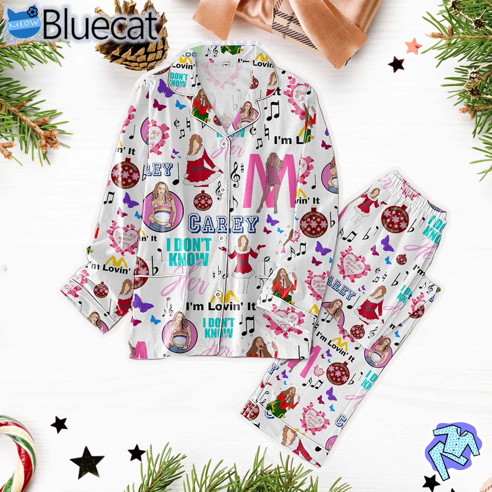 Mariah Carey Im Lovin It I Dont Know Pajama Set