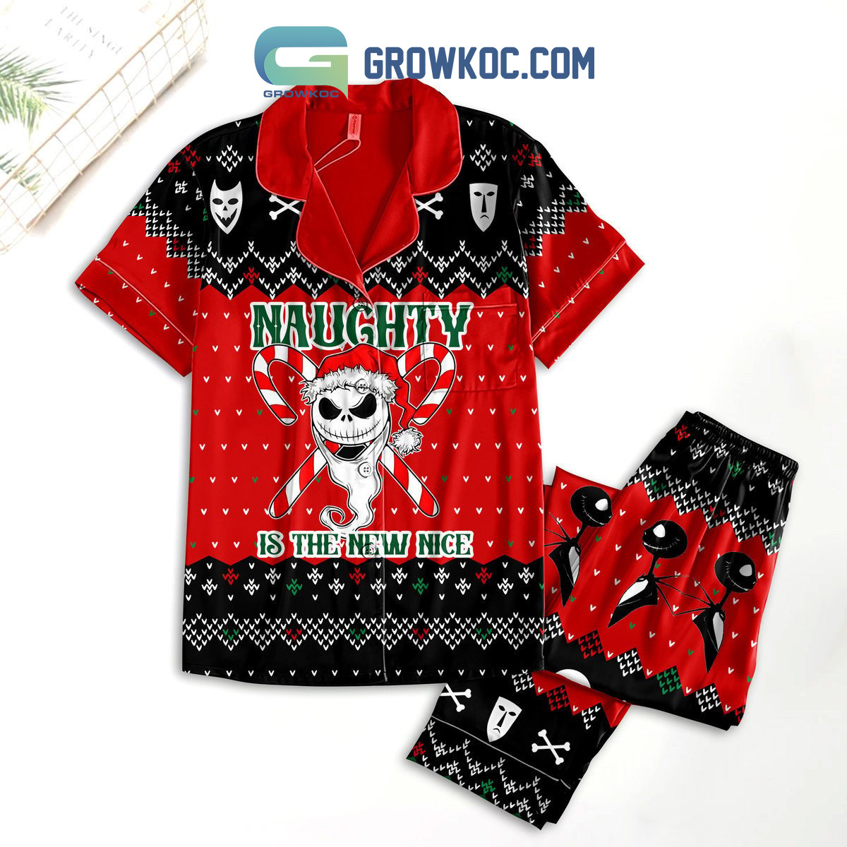 Naughty Is The New Nice Pajama Set