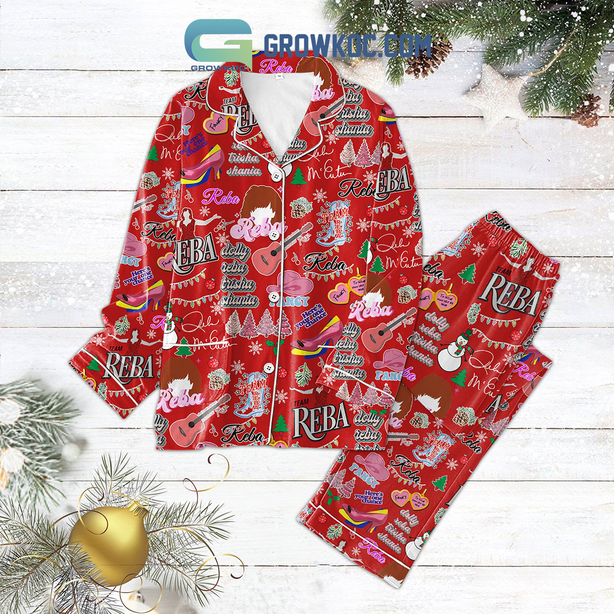 Reba Team Here?S Our One Chance Pajama Set