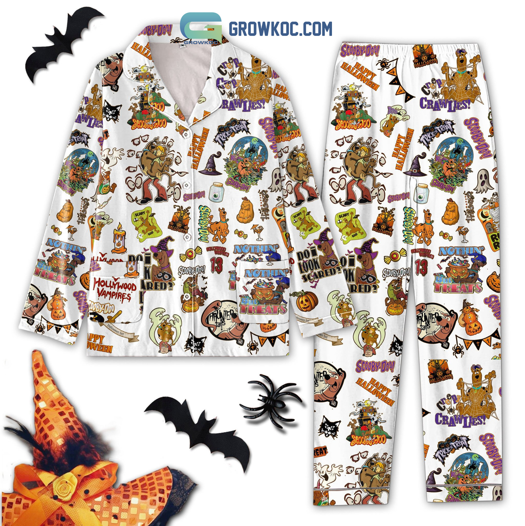 Scooby Doo Happy Halloween Pajama Set