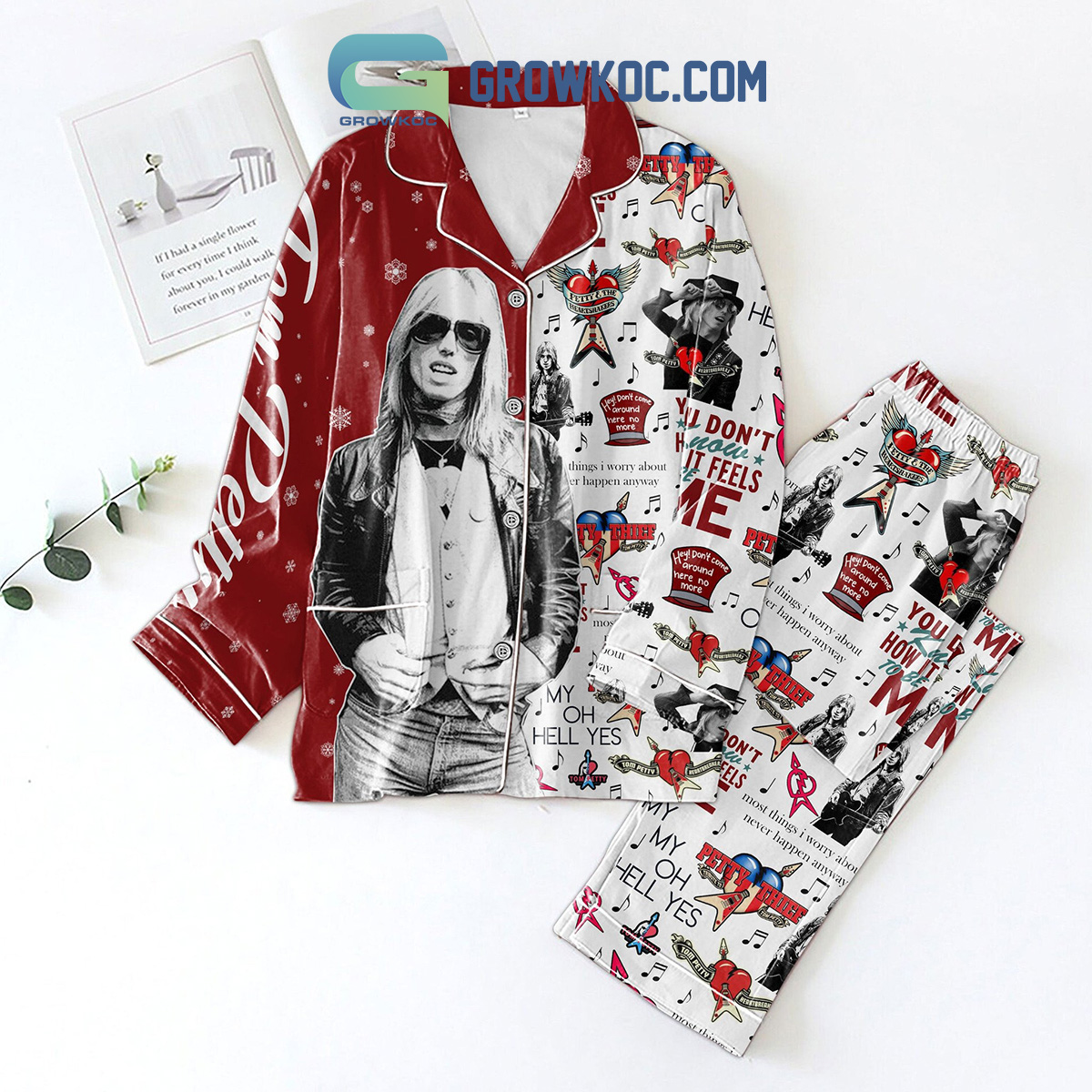Tom Petty You Don?T Know How It Feels To Be Me Pajama Set
