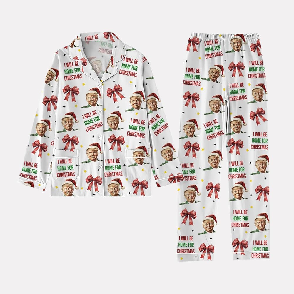 Coquette Trump I?Ll Be Home For Pajama Set