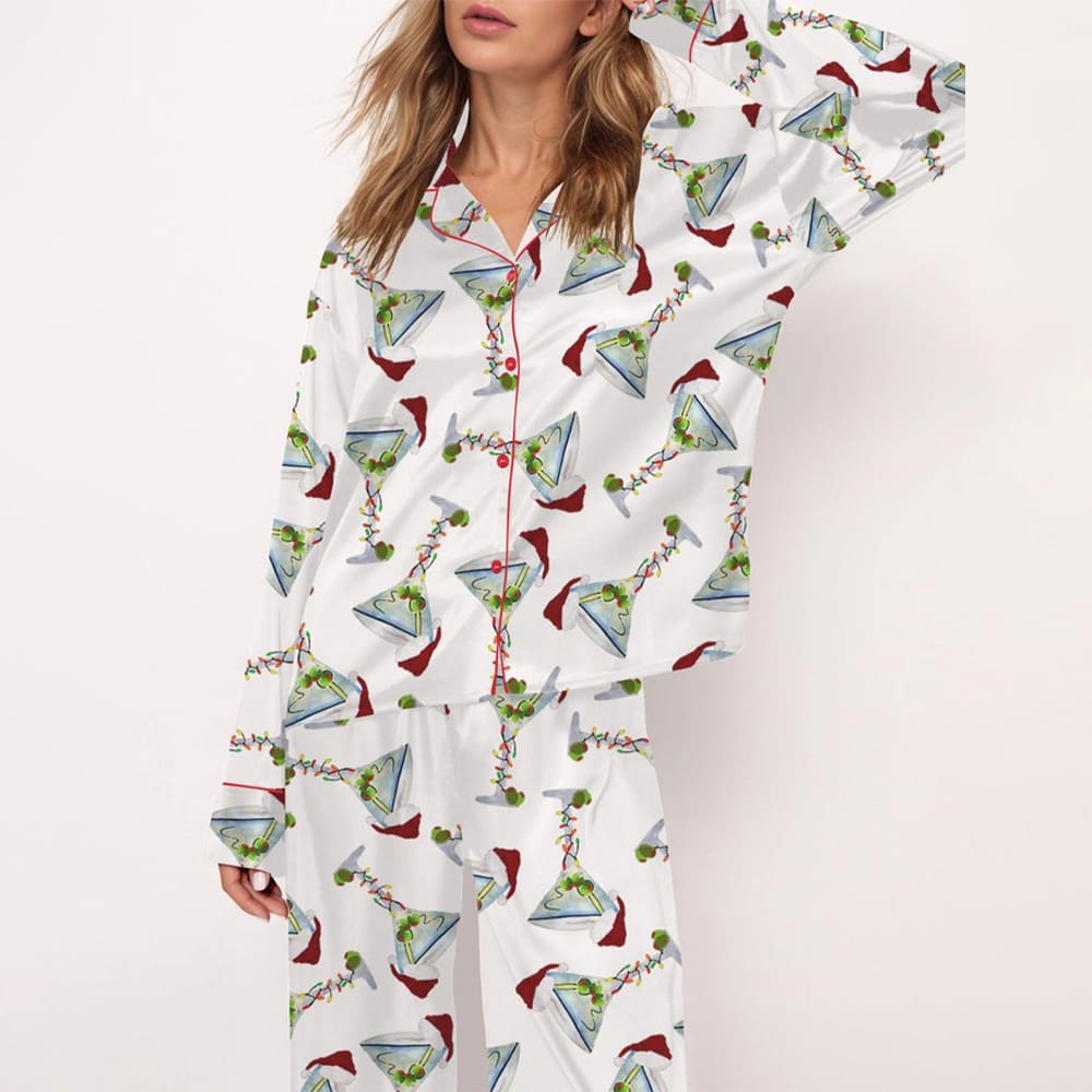 Martini Satin Pajama Set