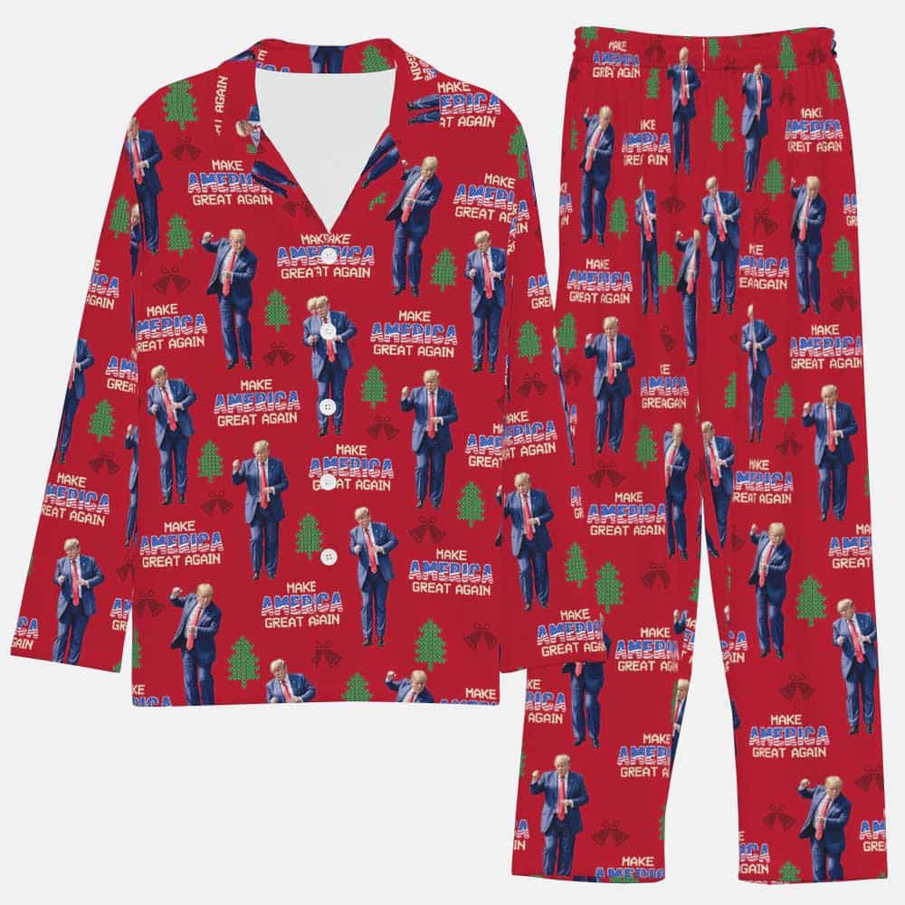 Trump Dancing Make America Great Again Pajama Set