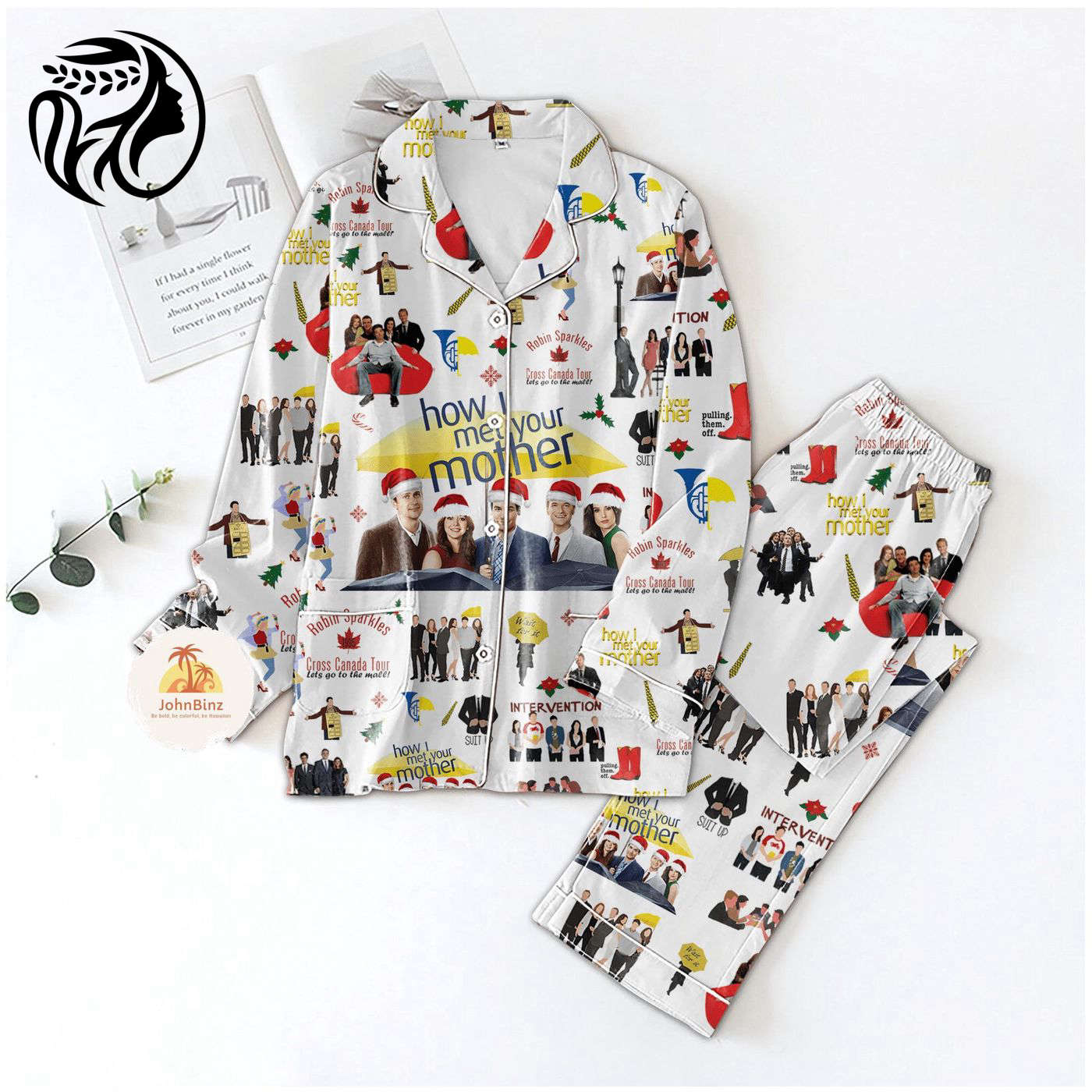 Get Cozy With How I Met Your Mother Pajama Set Set Funny Movie & Barney Stinson Pajamas