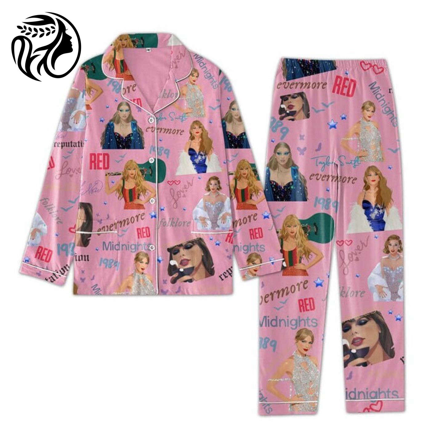 Get Cozy With Swiftiee Album Pajama Set
