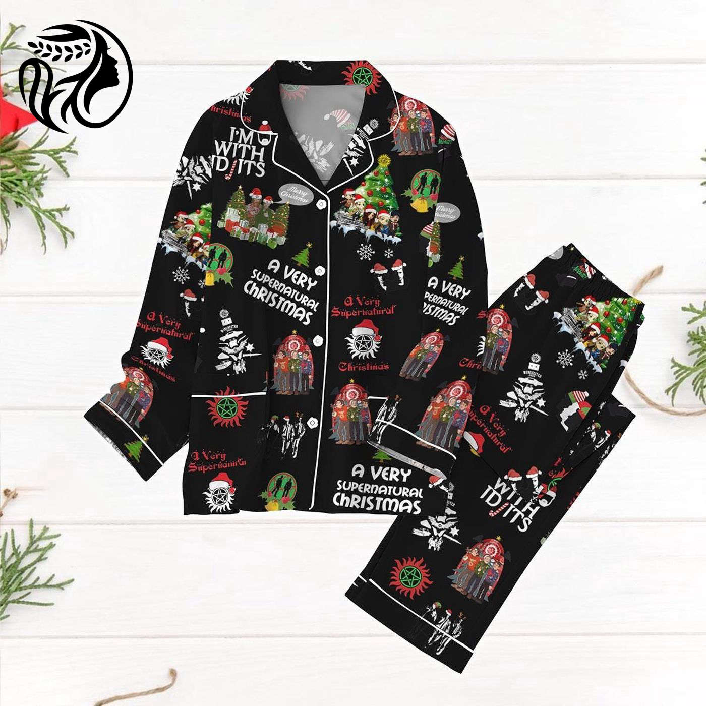 Supernatural Xmas Pajama Set