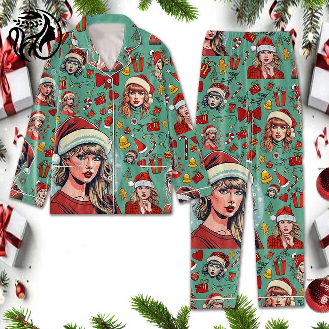 Merry Swiftmas Women Pajama Set