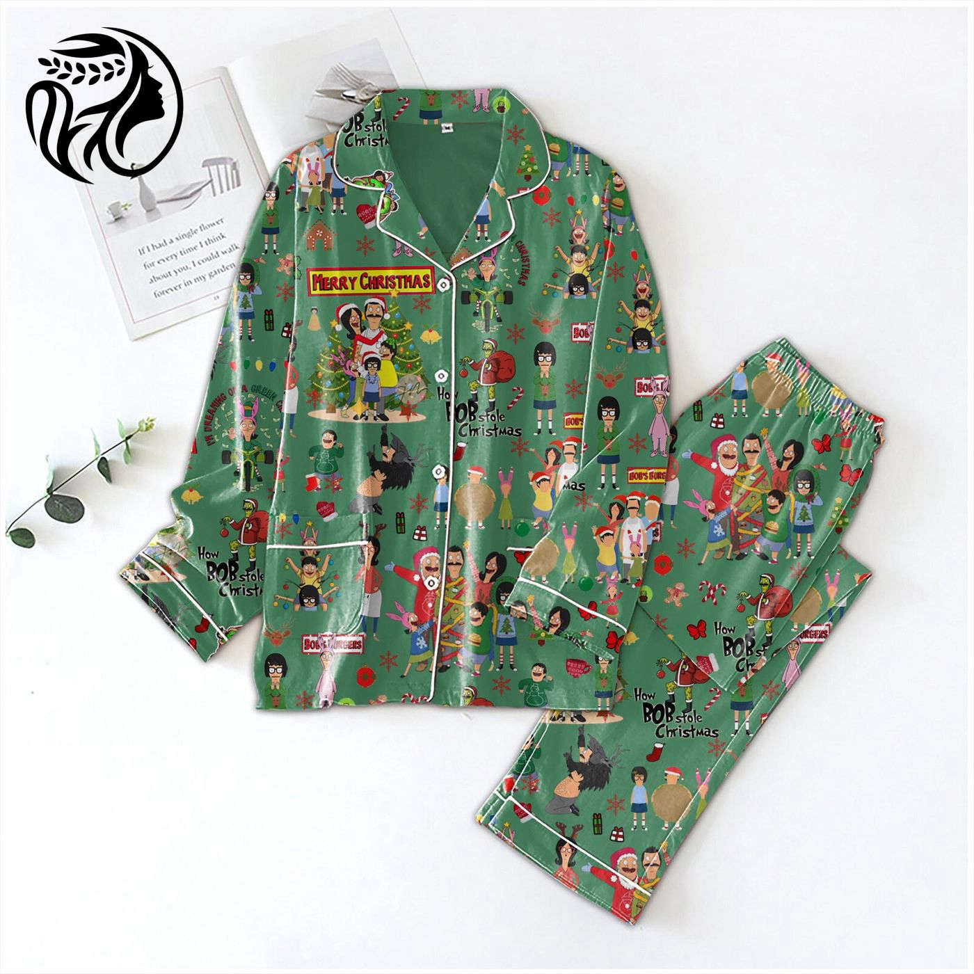 Get Festive With Bobs Burgers Pajama Set
