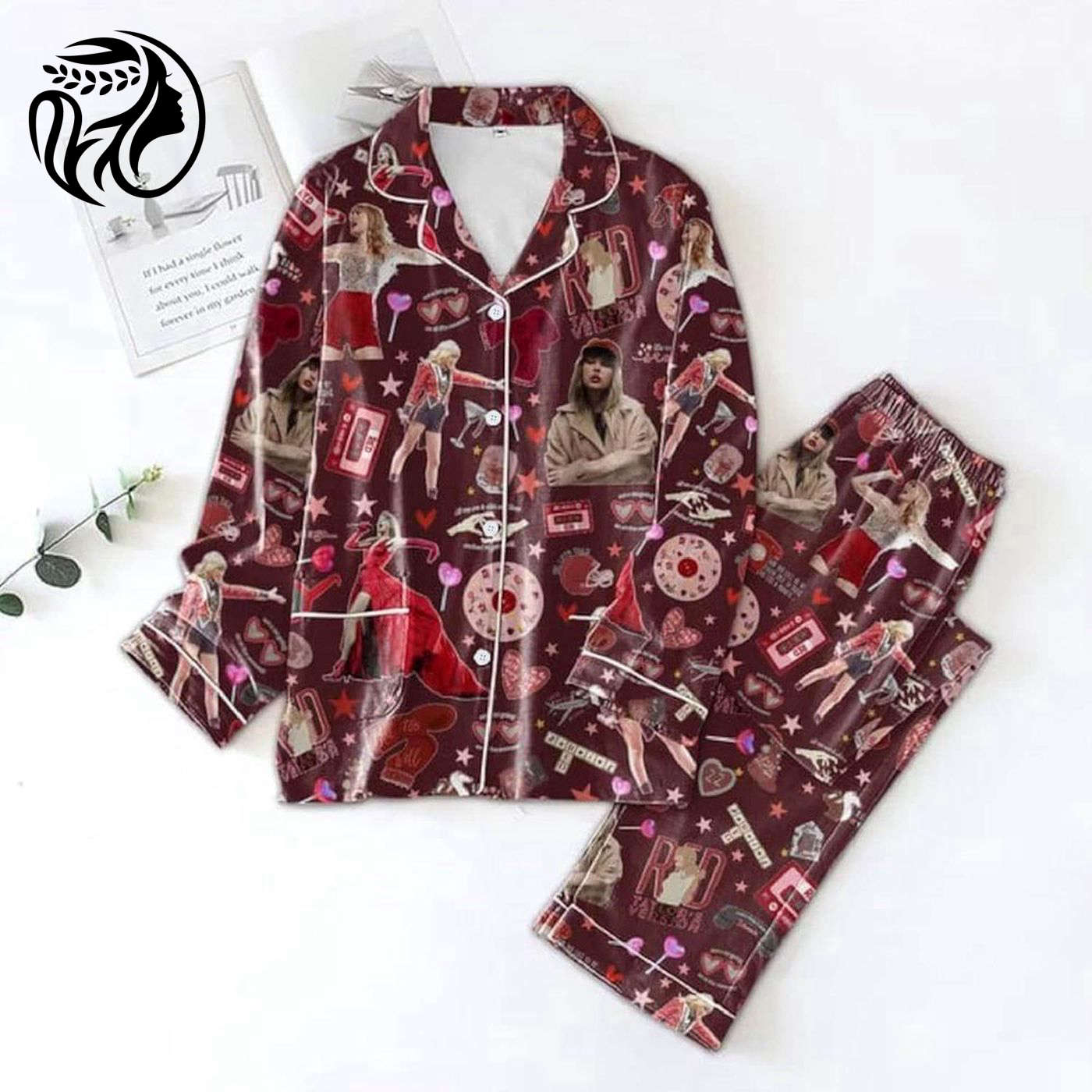 Merry Swiftmas Pajama Set Set 2025 Taylor Pjs