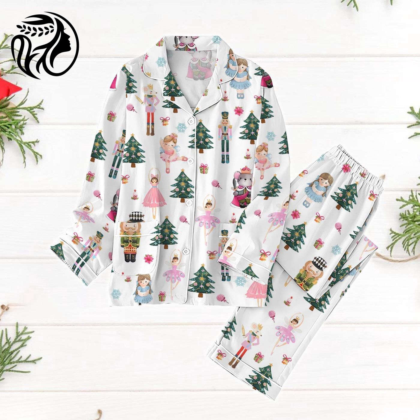 Magical Nutcracker Movie Xmas Pajama Set