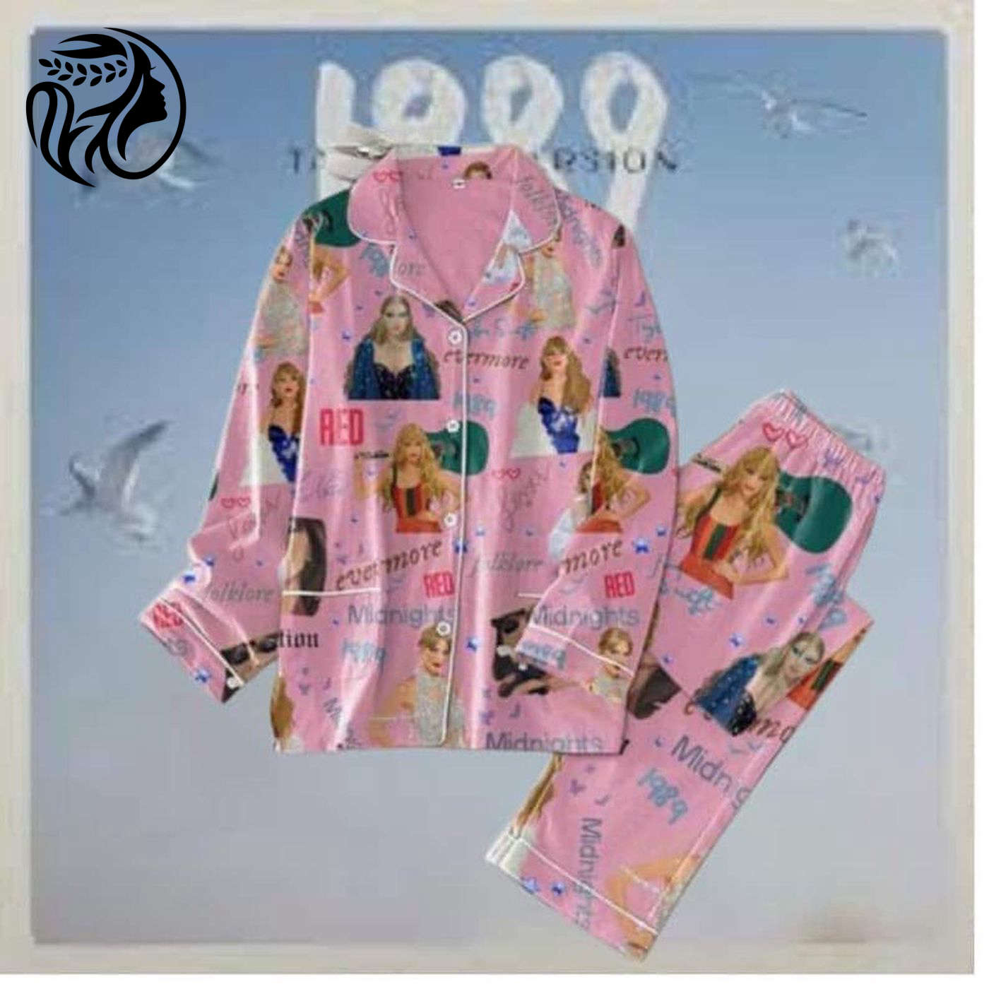 Get Festive With Eras Tour Taylor Pajama Set