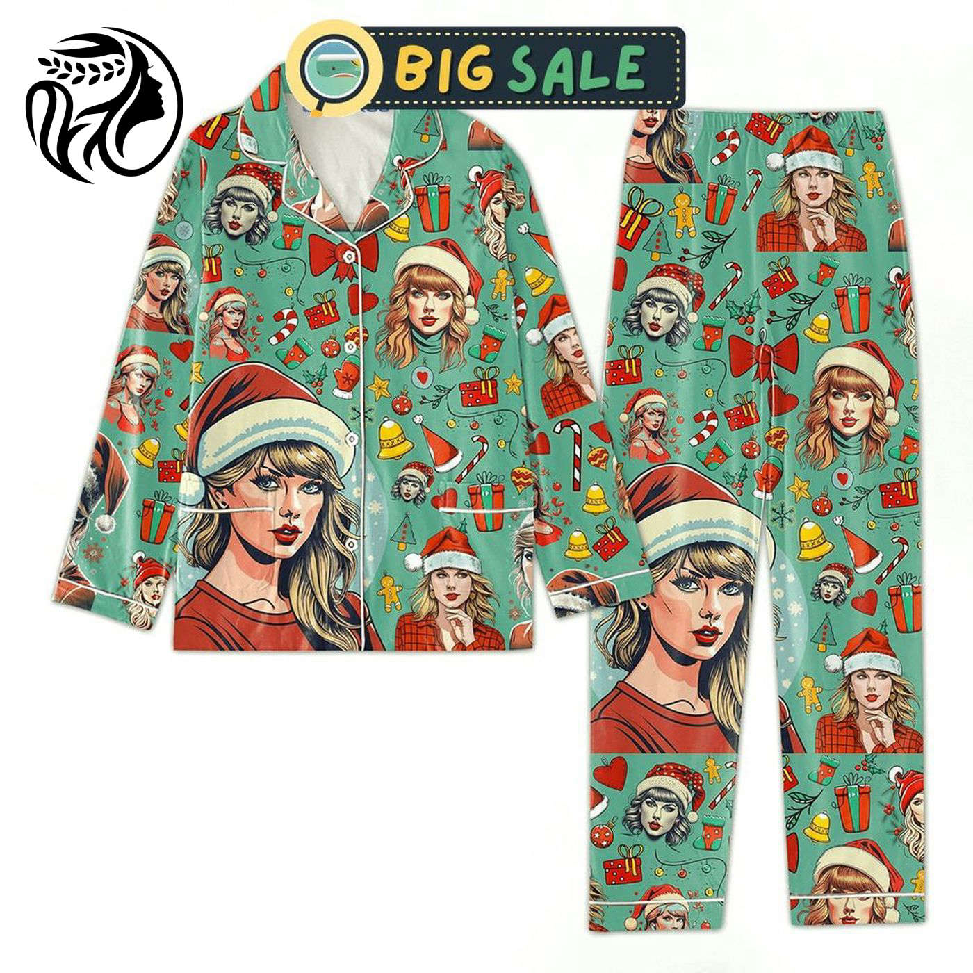 Get Festive With Taylor Swift Merry Pajama Set