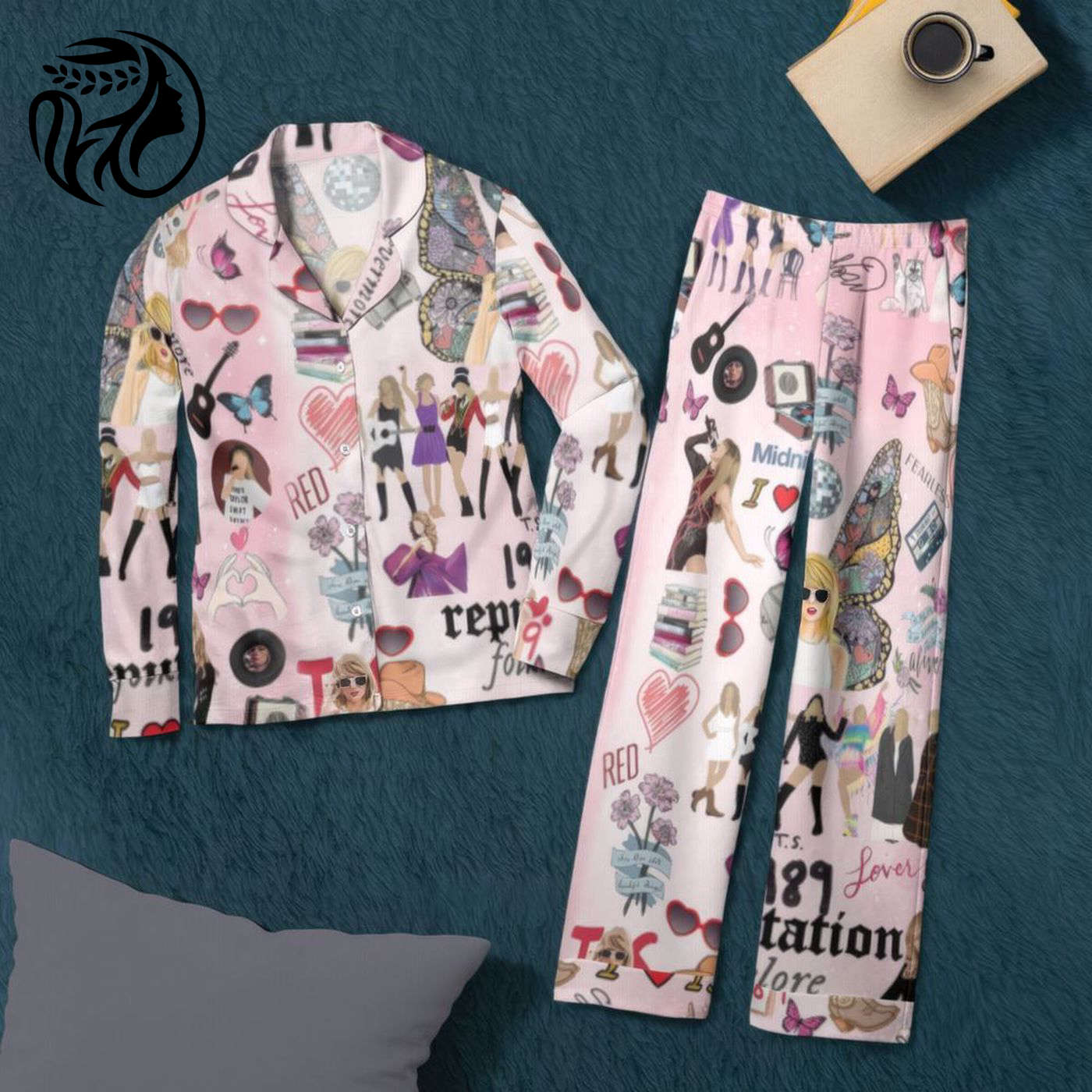 Taylor Swift Tour Pajama Set Swifti & Merry Swiftmas Pyjama Sets
