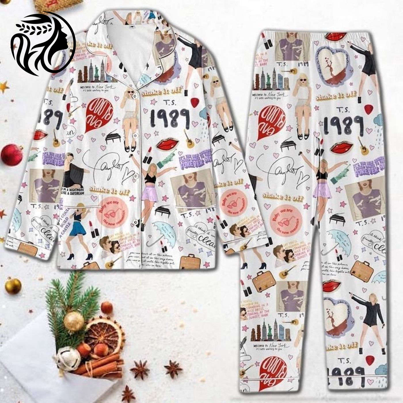 Taylor Version Tour Pajama Set Set Comfy & Chic Sleepwear For Swifties
