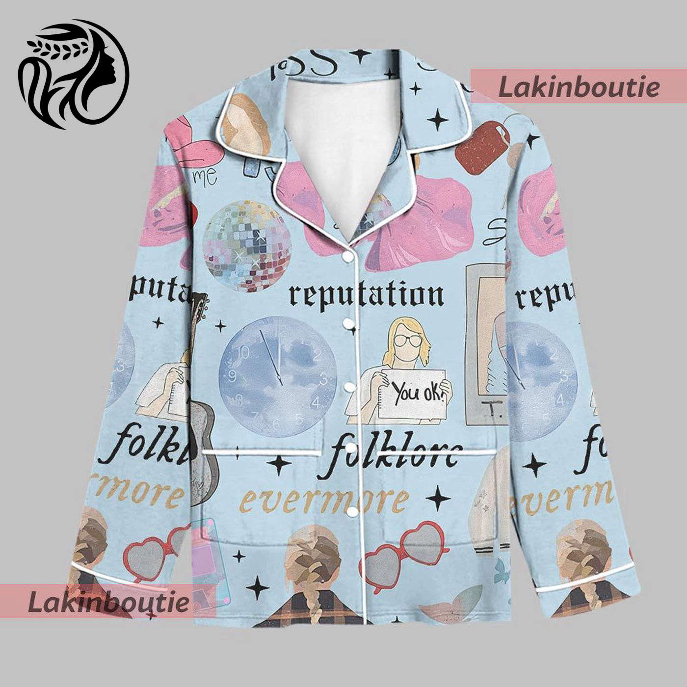 Experience The Comfort Of Eras Tour Taylor Pajama Set