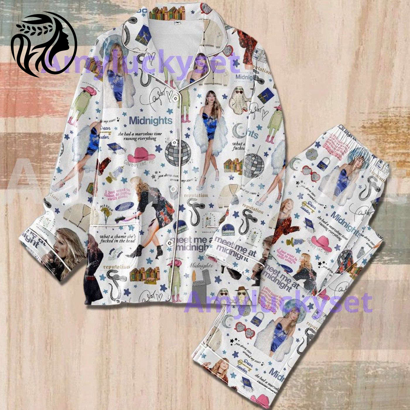 Taylor Version Tour Women S Pajama Set