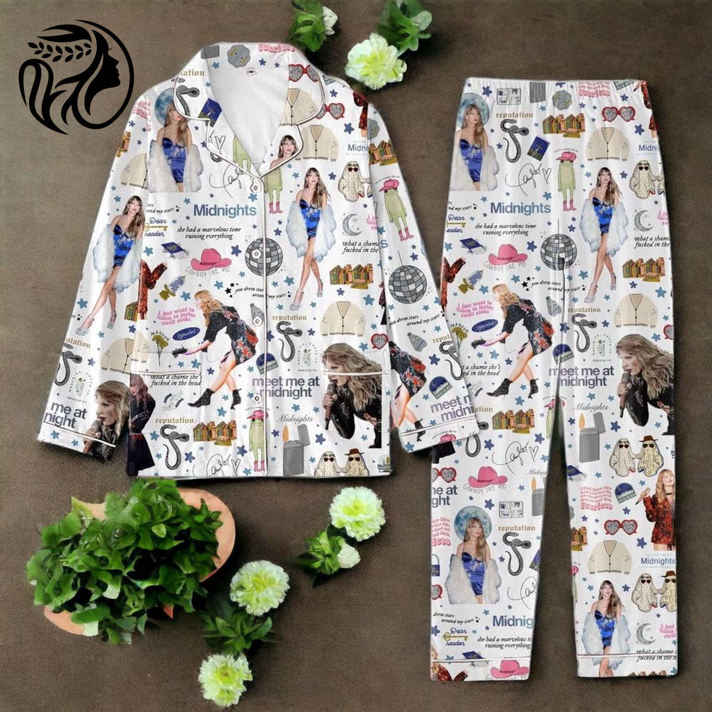 Get Comfy In Style With Taylor Version Tour Women S Pajama Set