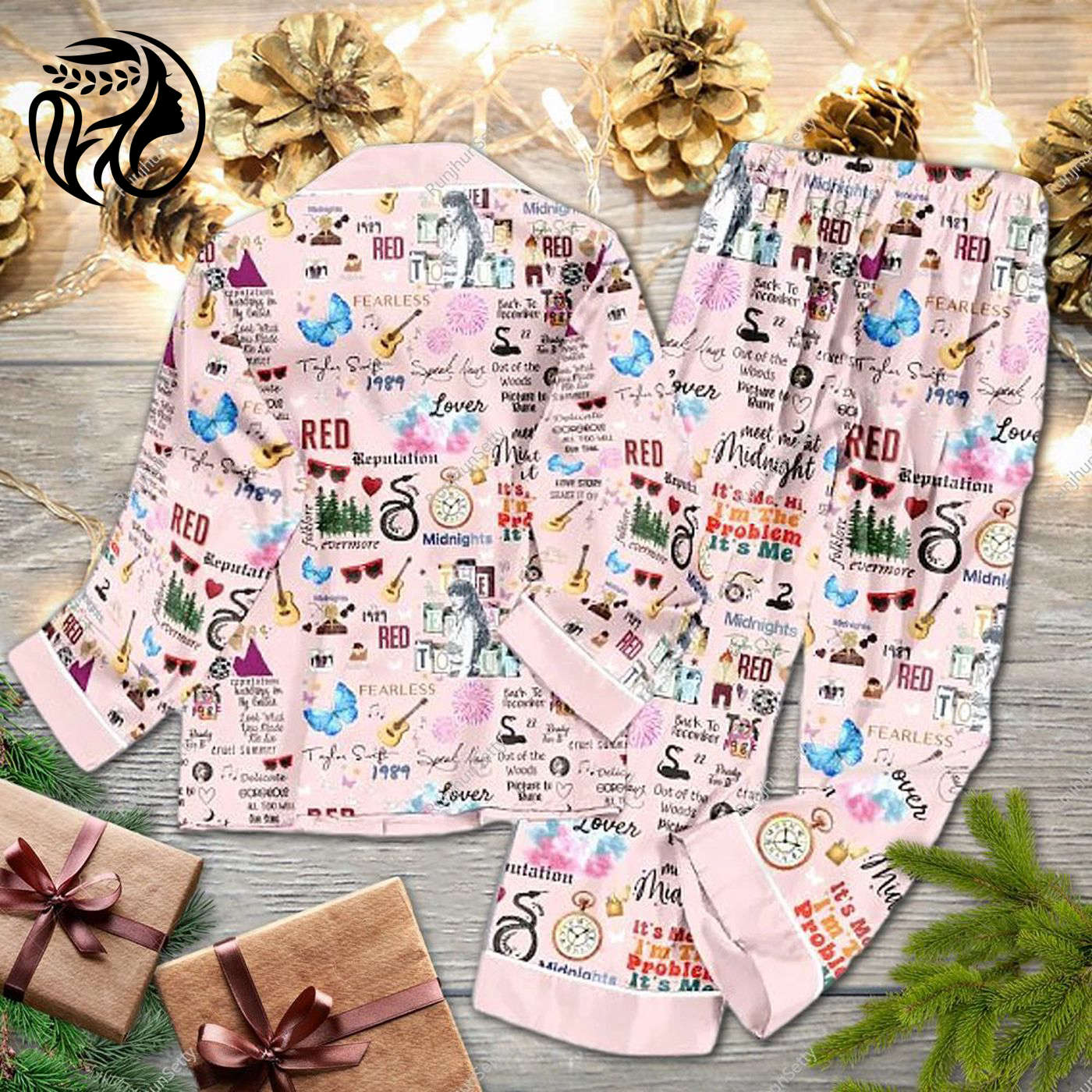 Taylor Version Tour Pajama Set Set Stylish & Comfortable Women S Pjs For The Eras Tour