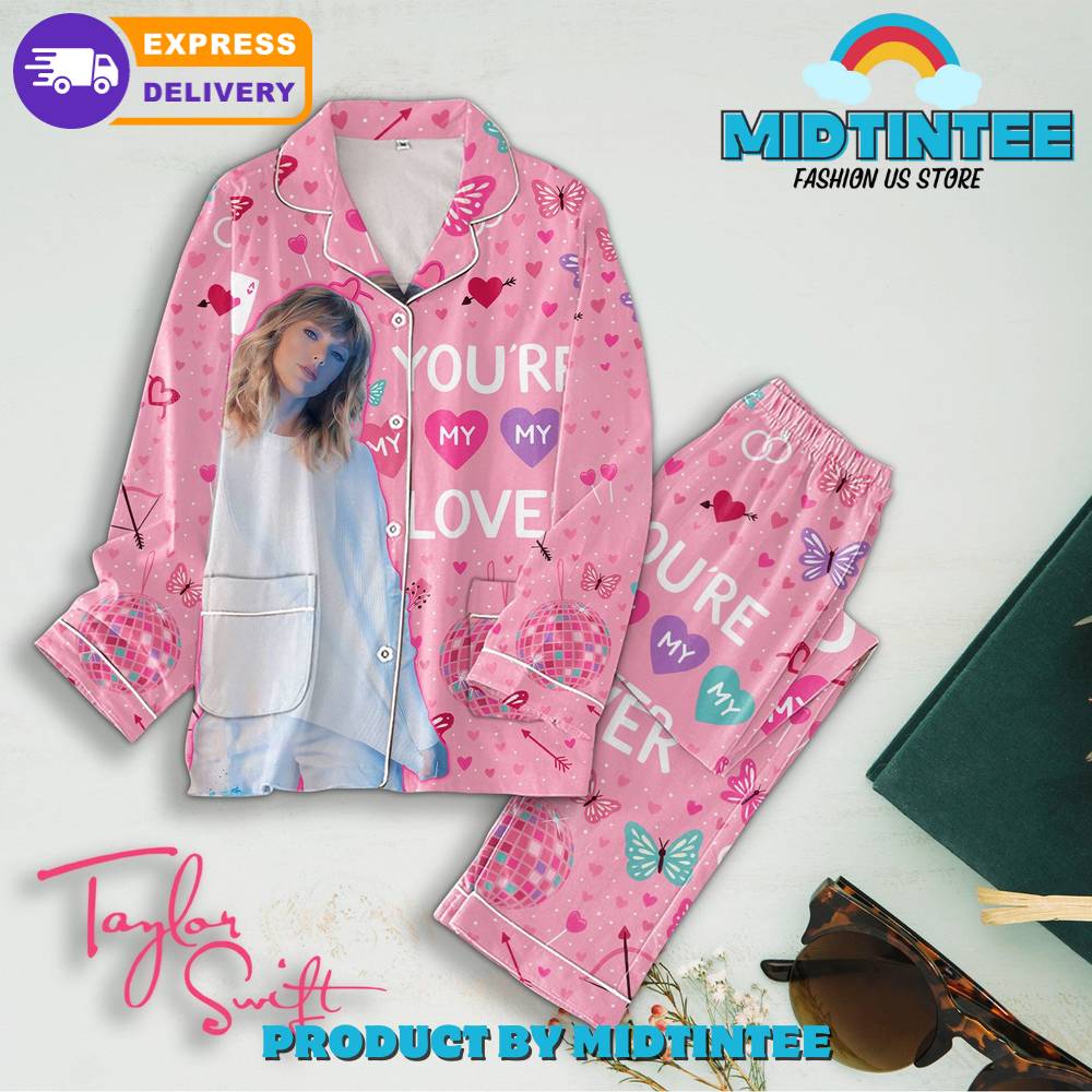 Taylor Swift Valentine Lover Pyjama Pajama Set Hg Set Hg