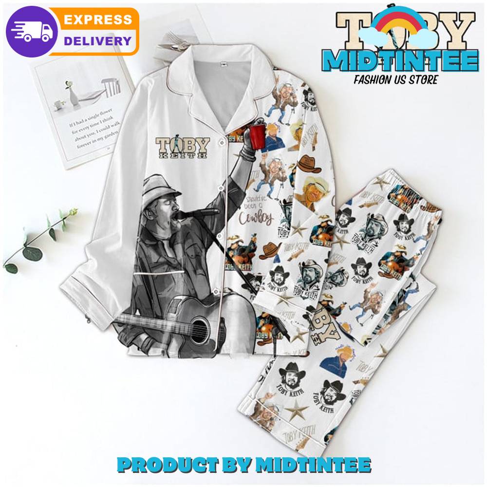 Toby Keith Shouldve Been A Cowboy Pyjama Pajama Set Hg Set Hg