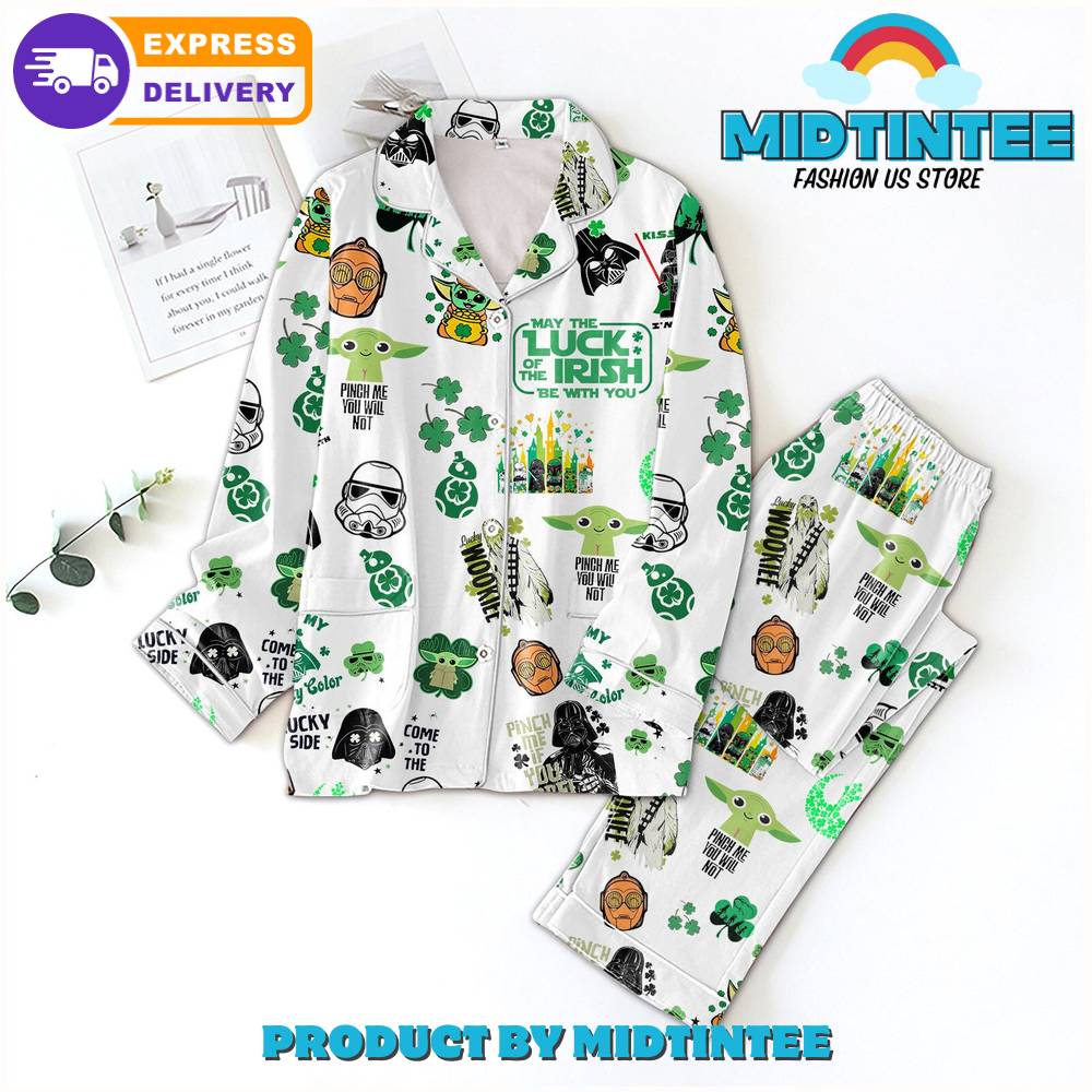 Star Wars Pinch Me You Will Not Long Sleeve Or Short Sleeve Pyjama Pajama Set With Pants Hg