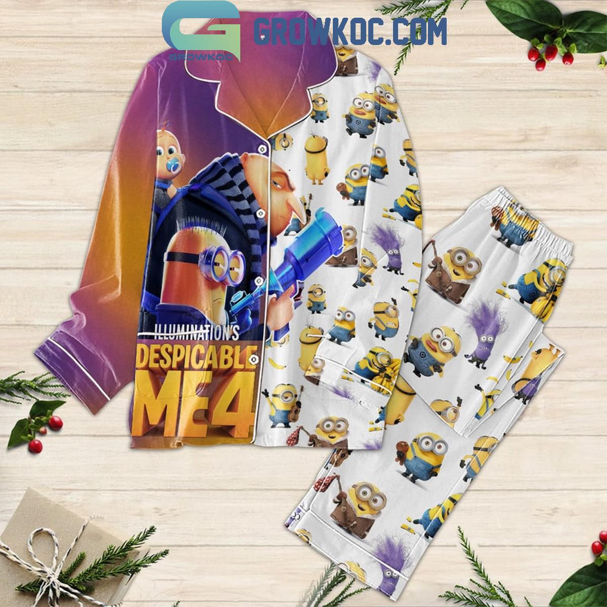 Despicable Me 4 Minions Love Pyjama Pajama Set Nva