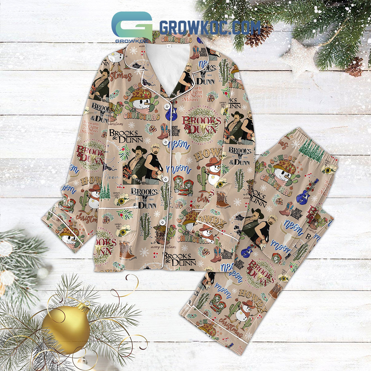 Brooks&Dunn It Won?T Be Without You Pajama Set Nva