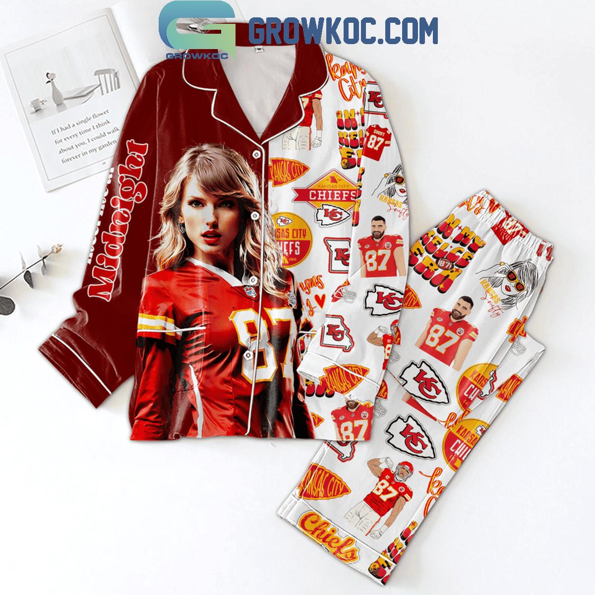 Chiefs Ts Swiftie Midnight Comfortable Pyjama Pajama Set Nva
