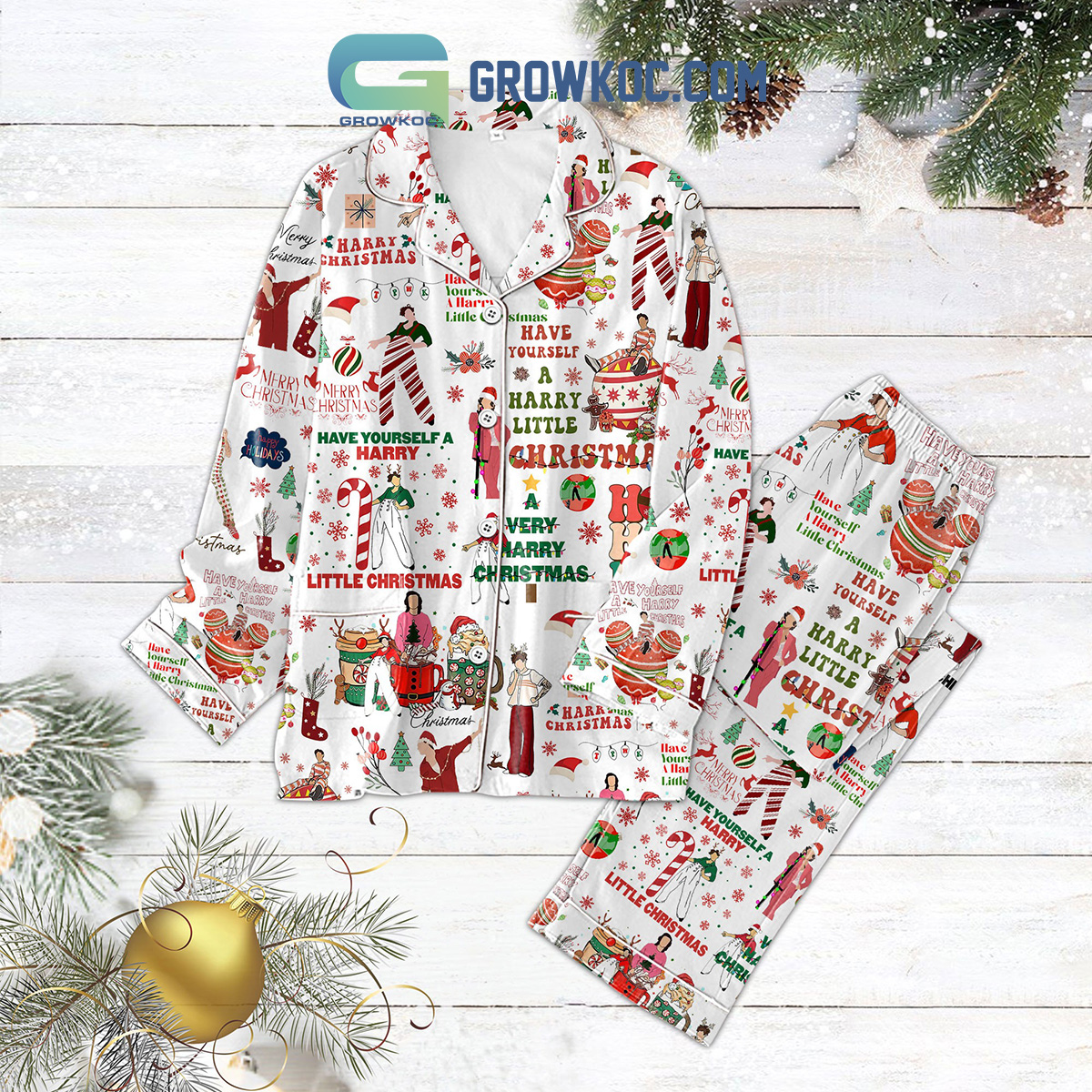 Have Yourself A Harry Little Family Matching Pajama Set Gifts Hg