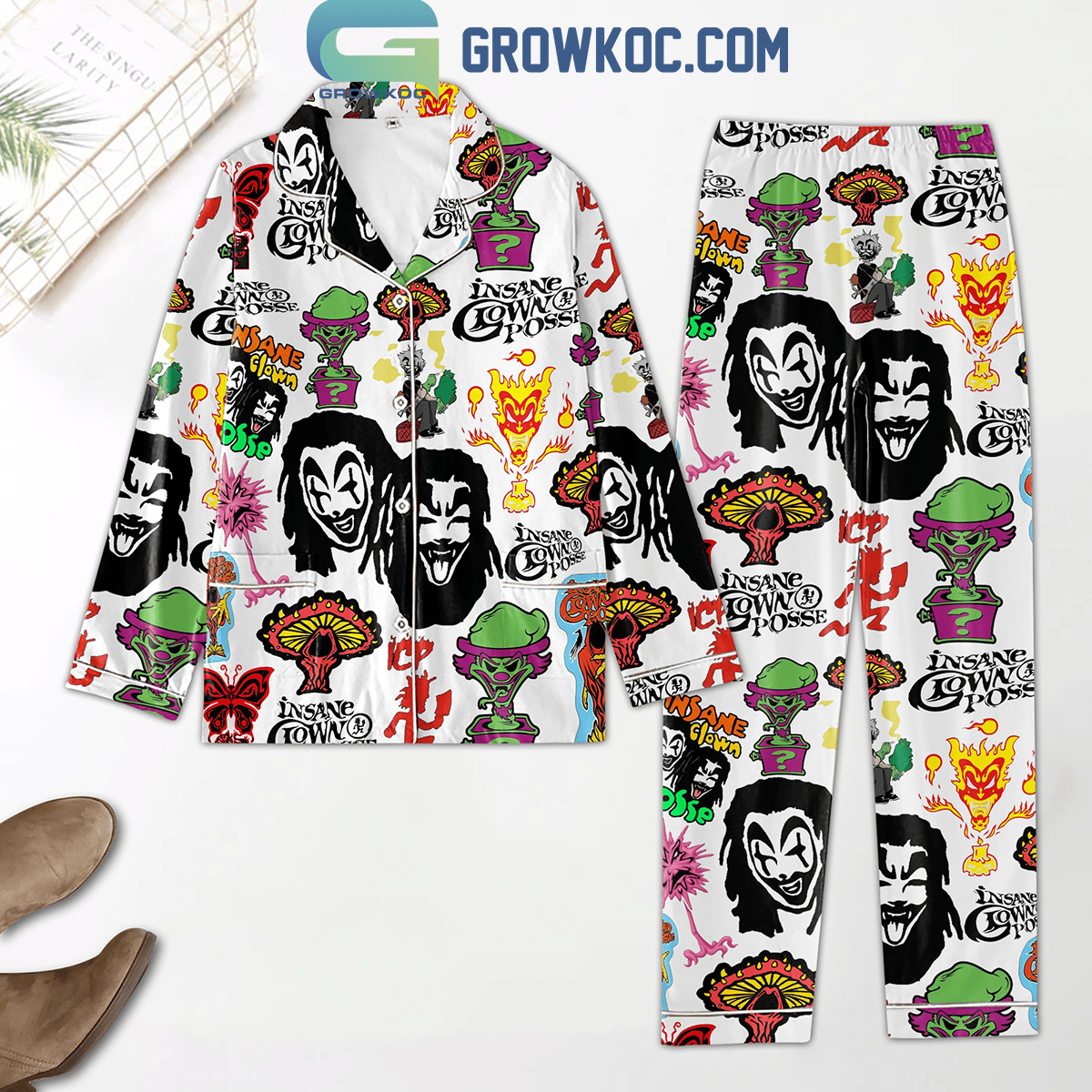Insane Clown Posse Boogie Woogie Wu Fan Polyester Family Matching Pajama Set Gifts Hg